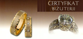 Certyfikat biżuterii ze sklepu Jubiler SKORPION